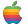 Apple Classic Icon 24x24 png